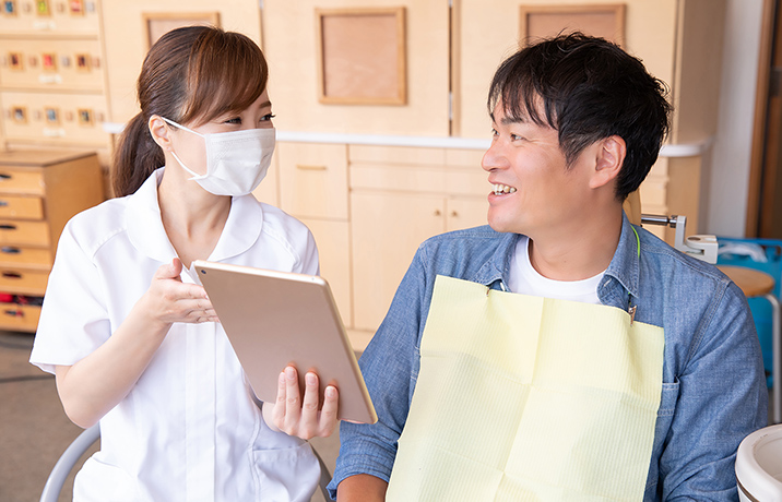 患者様が喜んでくださることが、医院の喜びであり、メンバーの喜びであると感じることができる方