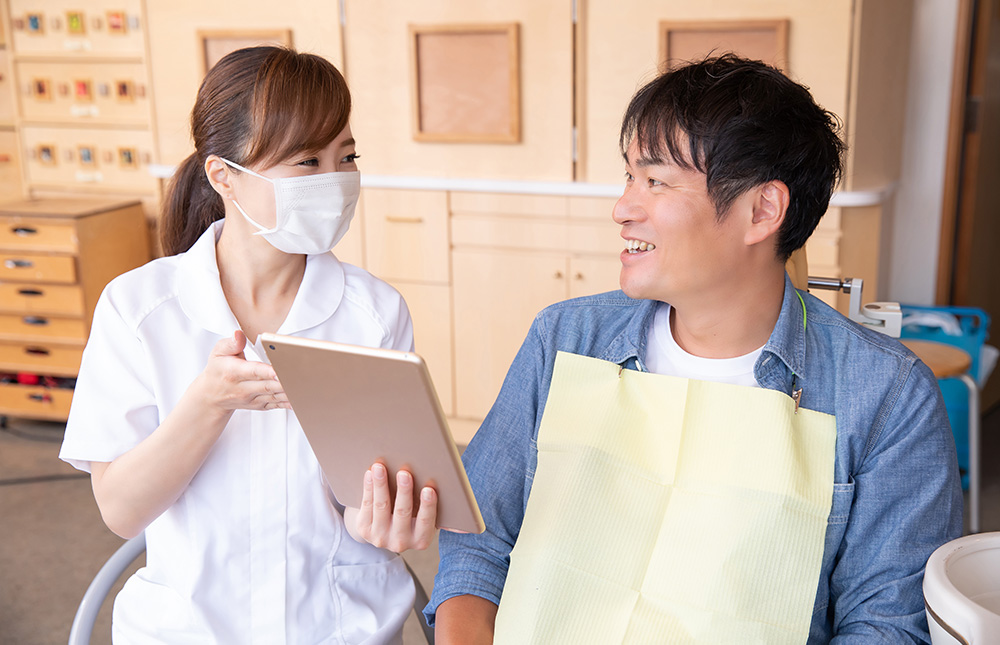 患者様が喜んでくださることが、医院の喜びであり、メンバーの喜びであると感じることができる